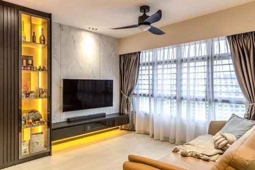 Multipurpose furniture in lounge as renovation idea
